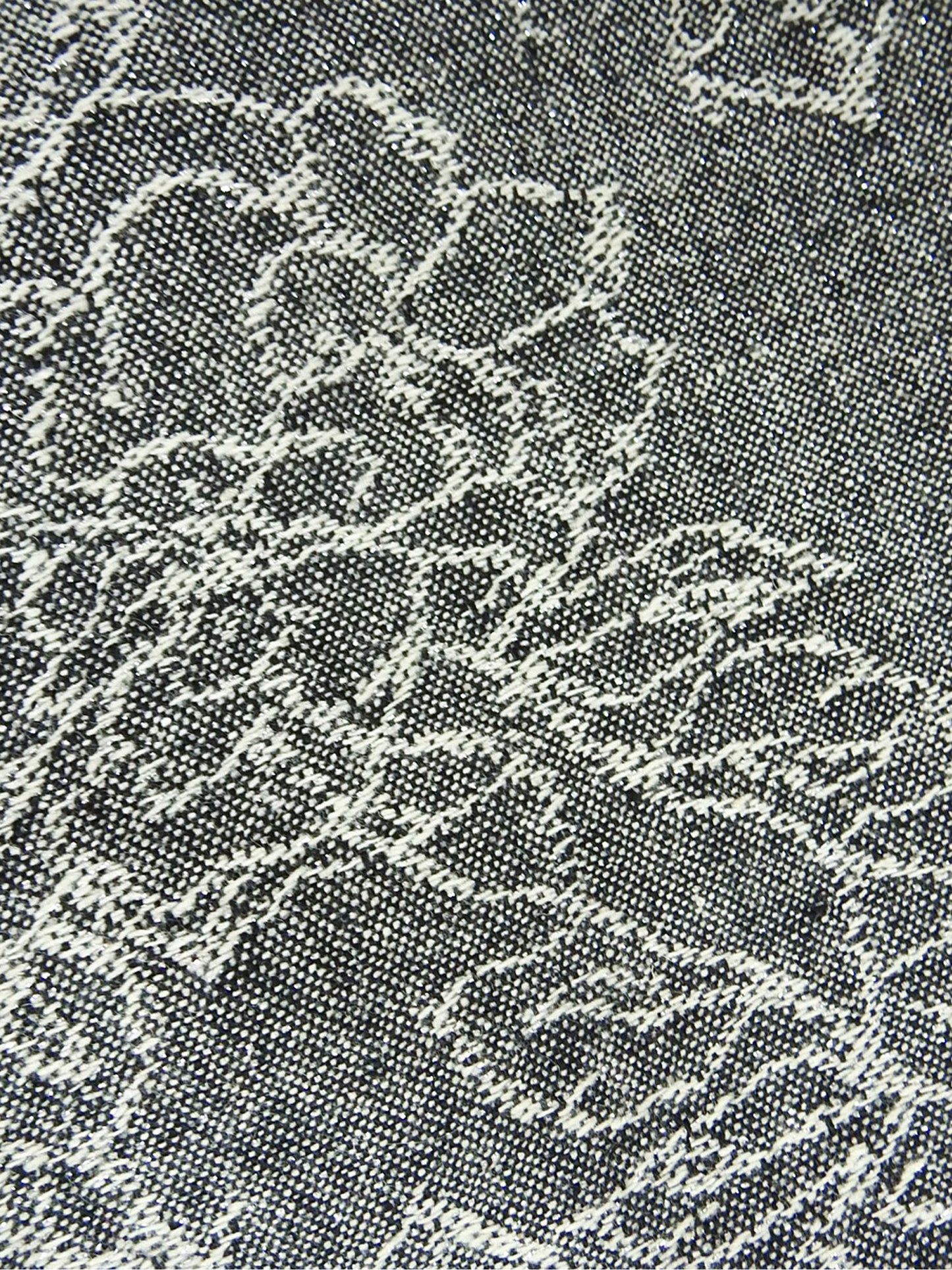 Floral Jacquard Mao Jacket