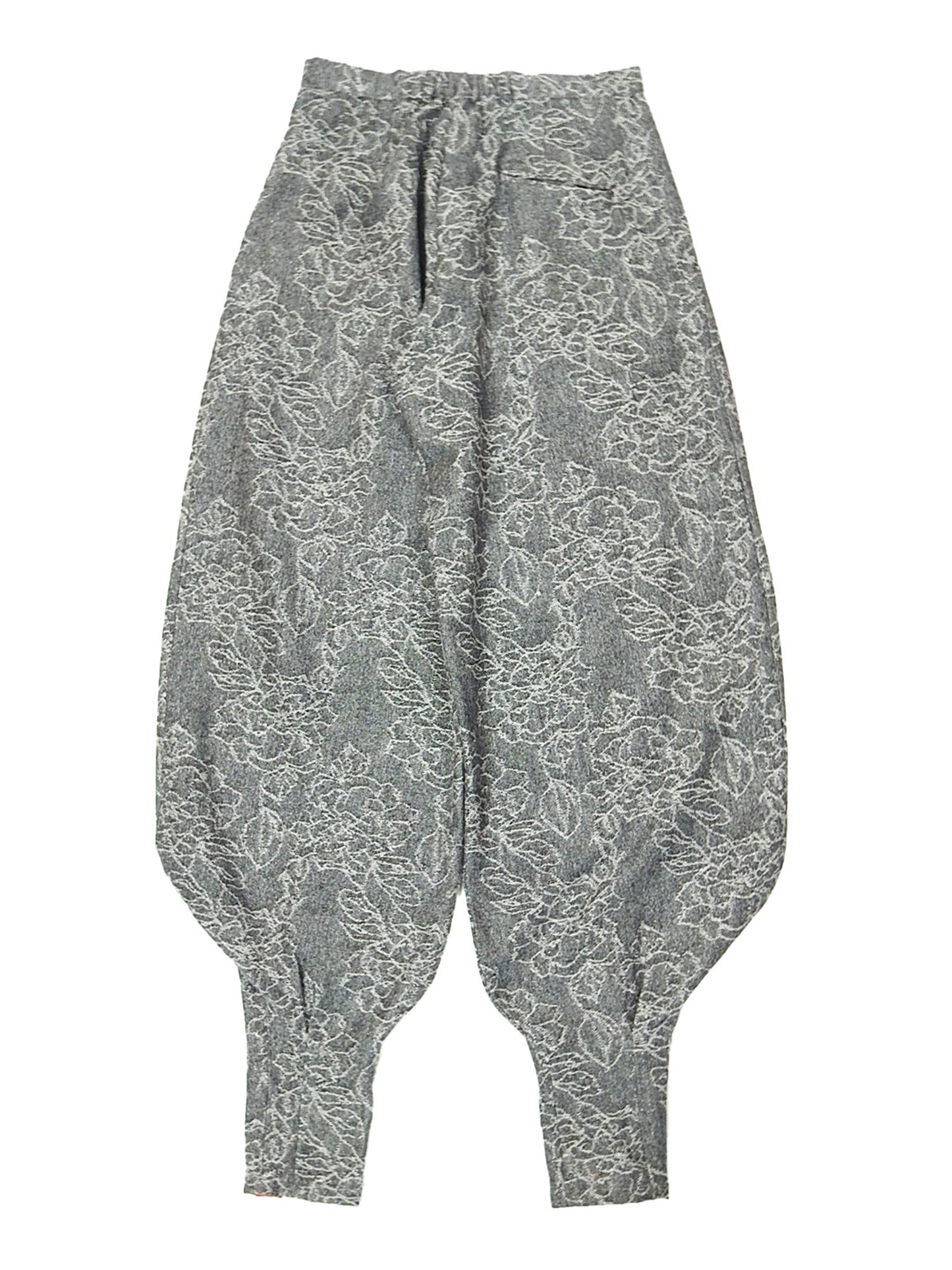 Floral Jacquard Tobi Tuck Trouser