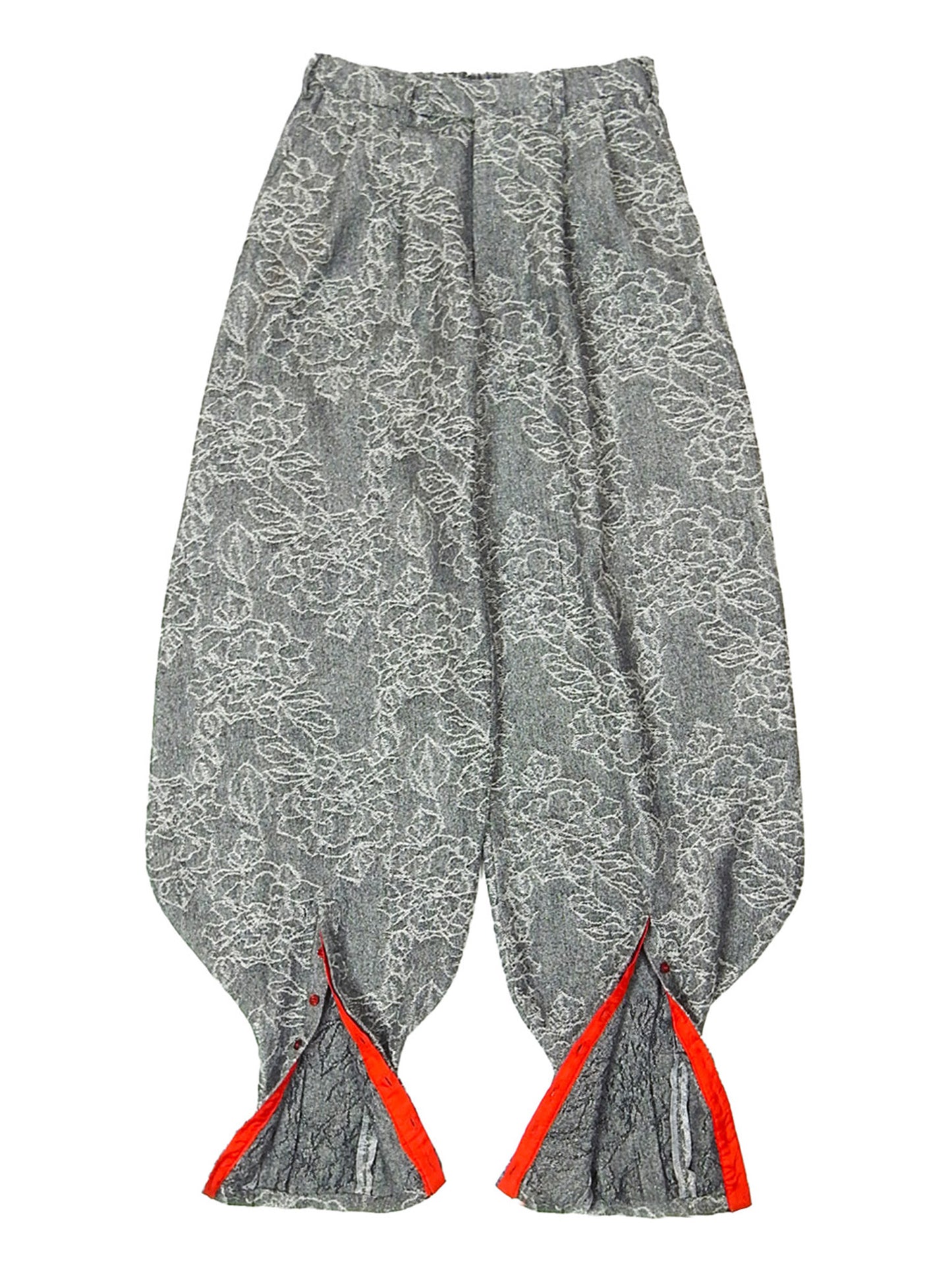 Floral Jacquard Tobi Tuck Trouser