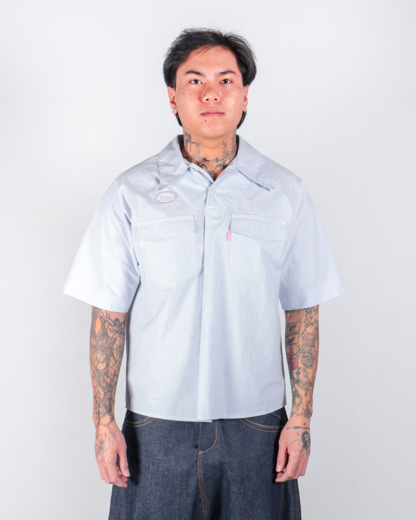 Raglan Sleeve Popover Shirt